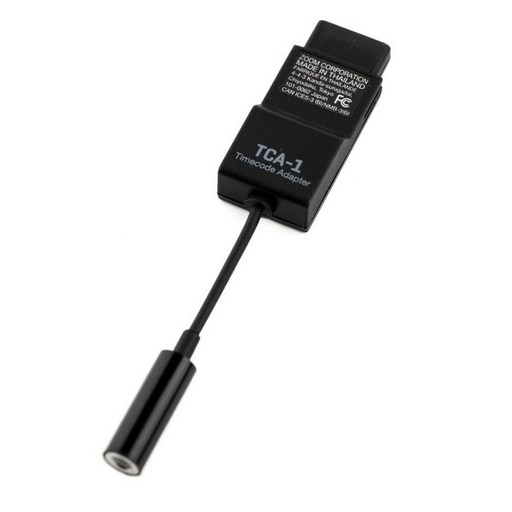 ZOOM TCA-1 타임 코드 어댑터 H6studioH5studioH6essentialH4essentialH2essentialF3용 콤팩트