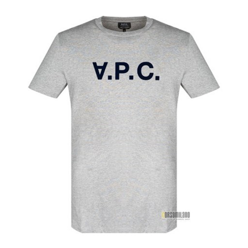 A.P.C.(아페쎄) 아페쎄 남성 VPC 로고 그레이 반팔티 COEMV H26943 PLB