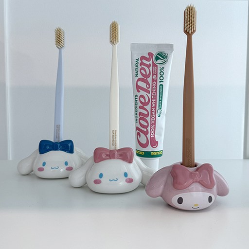 산리오 캐릭터즈 도자기 칫솔꽂이