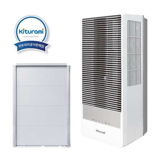 귀뚜라미 창문형 에어컨 이동식 인버터 1등급 6평형, 23년형 15W x 54cm키트 (셀프설치), 일반배관형