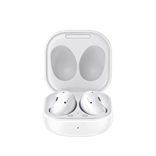 Galaxy Buds Live (ANC) Active Noise Cancelling TWS Open Type Wireless Bl (Buds Only Mystic White), Buds Only, Mystic White