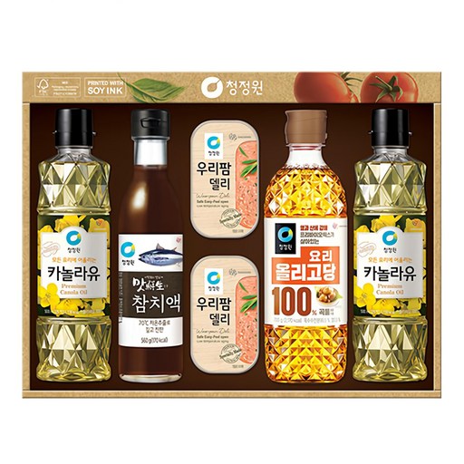 대상 청정원 선물세트 13호 + 쇼핑백