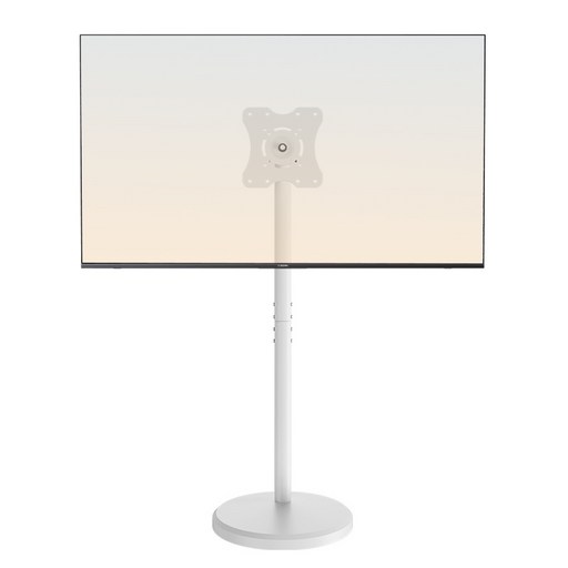 LA DERIVE TV 거치대 높이 조절 가능 이동식 TV 거치대 화면 360도 회전 가능 14-42인치 대형 스탠드형 TV 거치대