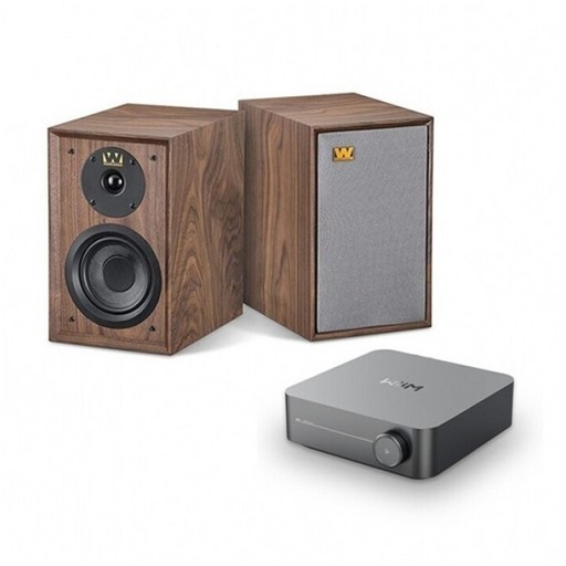 [Wharfedale] WiiM AMP 윔앰프(그레이)+와피데일 덴톤 Denton 80th+스피커케이블 패키지