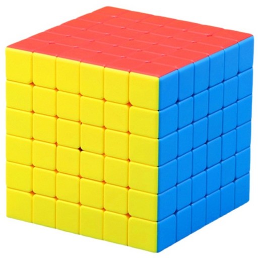666 큐브 고급형 스티커리스 66 cube 프리미엄 두뇌 개발 IQ 6*6 6x6 보드 게임 장난감 6 단 루빅스 퍼즐