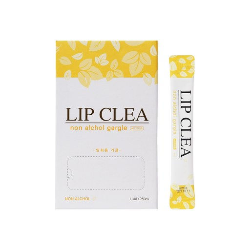 LIP CLEA 립클레아 일회용 휴대용 스틱가글 무알콜