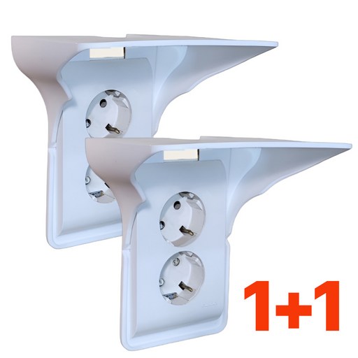 Hanest 공간활용 벽 콘센트 선반1+1