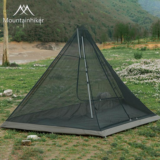 MOUNTAINHIKER캠핑 텐트 인디언 피라미드 텐트 굴뚝 있는 텐트 휴대용 접이식 텐트