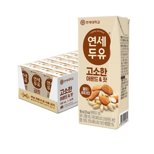 연세두유 고소한 아몬드 & 잣