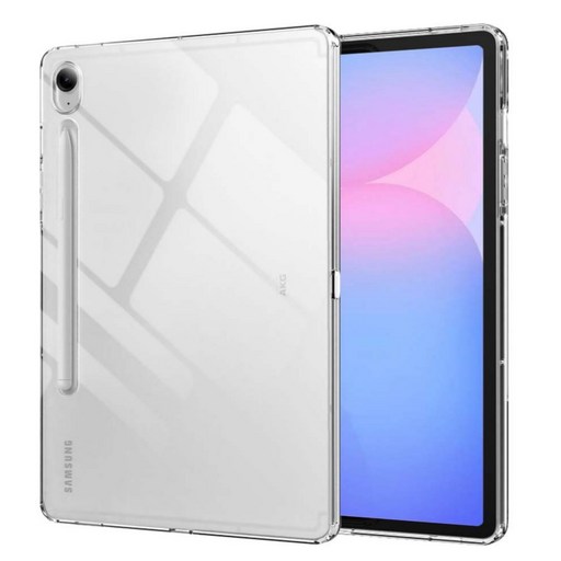 갤럭시탭 S10 FE / S10 FE 플러스 호환 투명 클리어 젤리 케이스 커버 아이친구, 1개