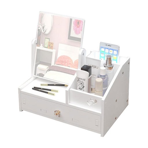아리코 DIY 베이직 심플 메이크업 보관함 스퀘어