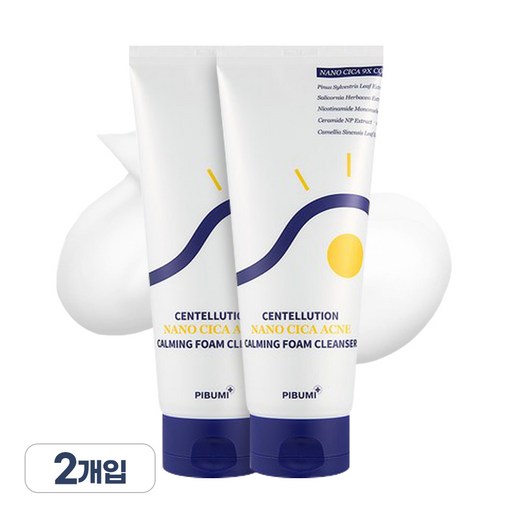 피부미 센텔루션 나노시카 아크네 카밍 폼클렌저