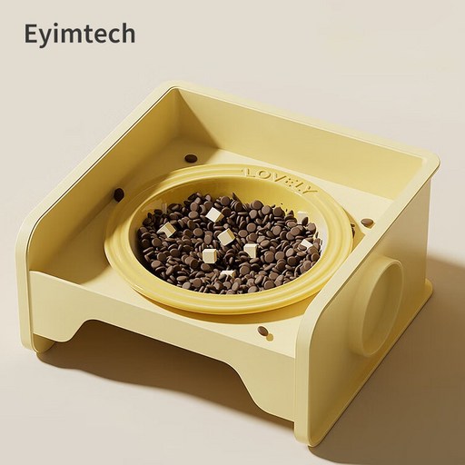 Eyimtech 도자기 강아지 고양이 식기 밥그릇