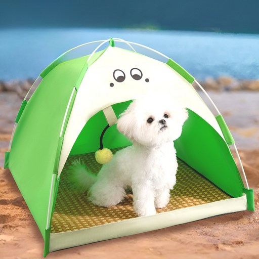 [시원한 휴식공간] 벤스투 바람솔솔 강아지 고양이 하우스 텐트