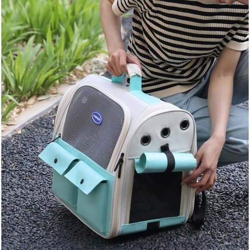 HOSTK 반려동물 이동가방 고양이 강아지 백팩 가방 접이식 반려동물백팩