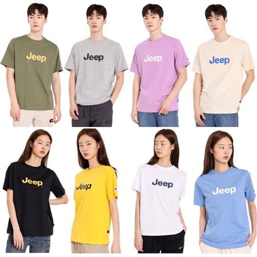 지프 [지프] JEEP 남여공용 빅로고 반팔 티셔츠 (JM2TSU091)