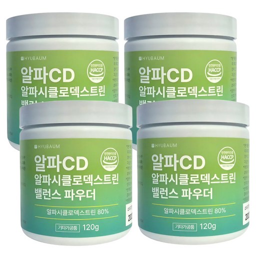 휴바움 알파시디 알파시클로덱스트린 알파CD 분말