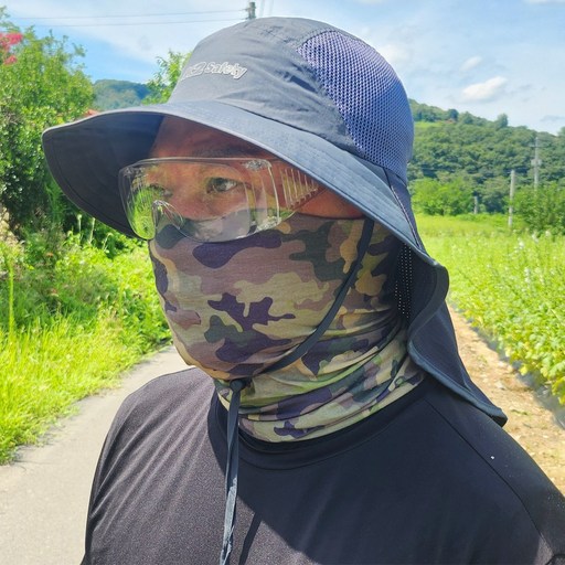 크리스 벌초 예초 눈 보호 안전 작업용 투명 고글 2개