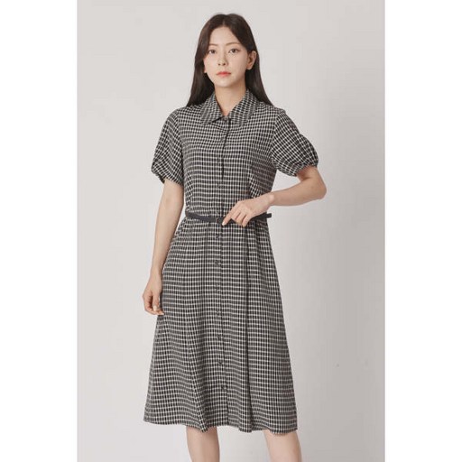 [현대백화점](BCBG) B1M4O621 마르클체크 원피스