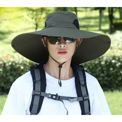 햇빛가리개 넓은창모자