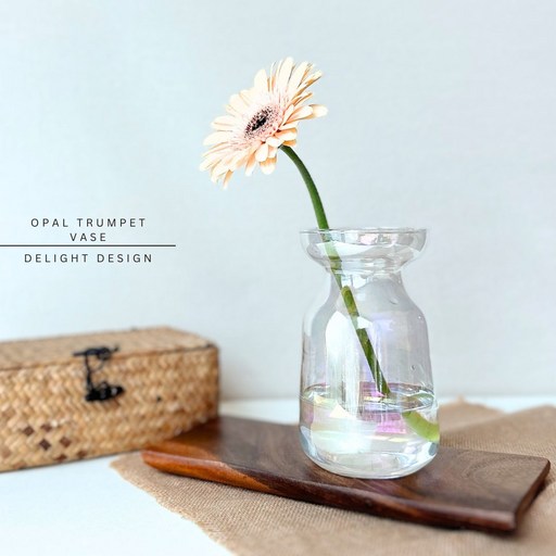 VASE 유리화병 꽃병 꽃자재 인테리어오브제 수반 이케바나 수경재배