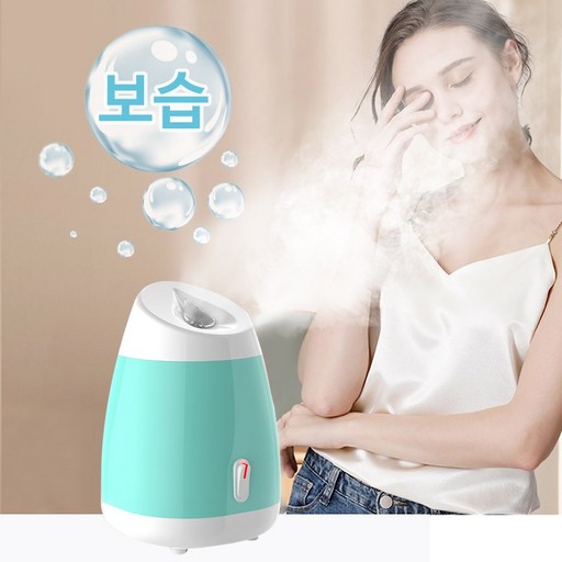 keka 얼굴 스팀기 과채 페이스 스티머 나노 미스트기 수분 공급 보습 120ML 물탱크