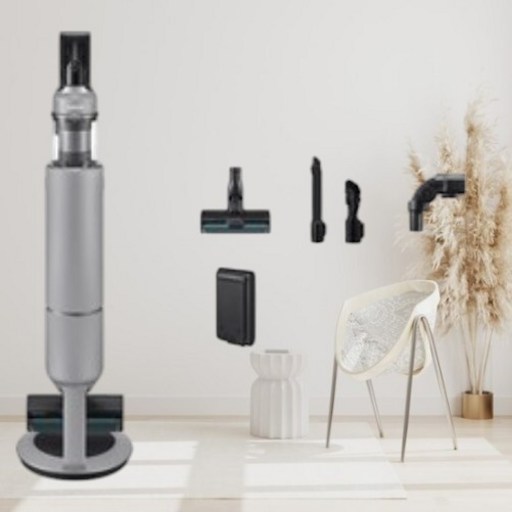 삼성전자 BESPOKE제트220W 스틱 무선 청소기 VS20B956AXG, 페블그레이