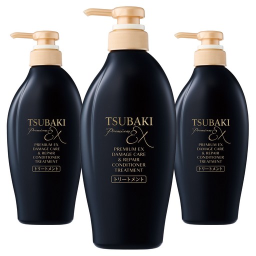 츠바키 프리미엄 EX 데미지케어 & 리페어 컨디셔너 트리트먼트 450ml