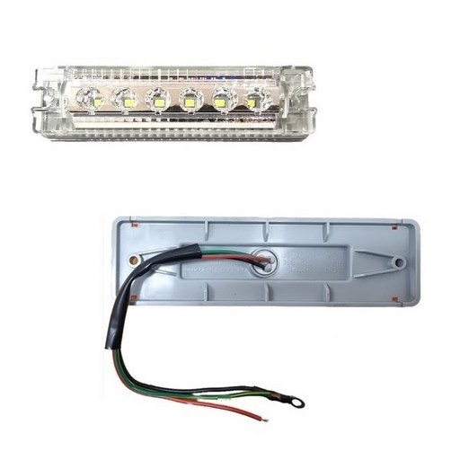 지노기업/LED 프리미엄 6구 옆면표시등/끝단표시등/12V/24V/1톤/포터2/봉고3/특장차/탑차/윙바디/사이드램프/측면등/반사기/JB/겸용/차폭
