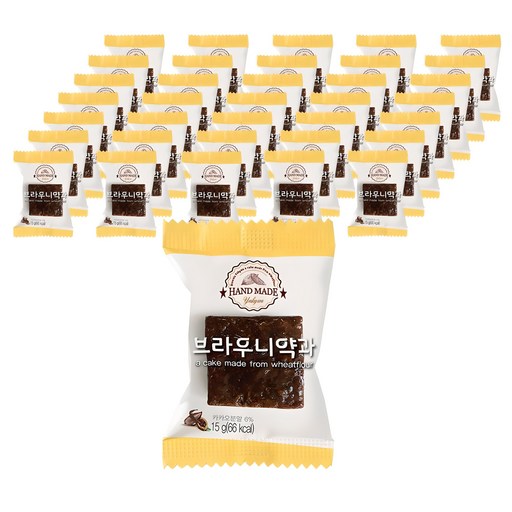 브라우니 약과