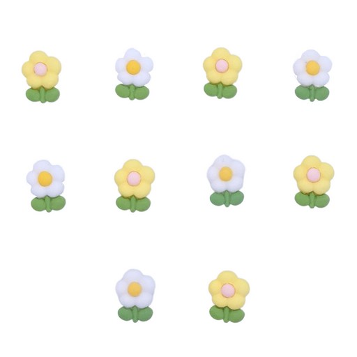 [도냥] 작은꽃열송이 냉장고 현관문 인테리어 자석 마그넷 10p
