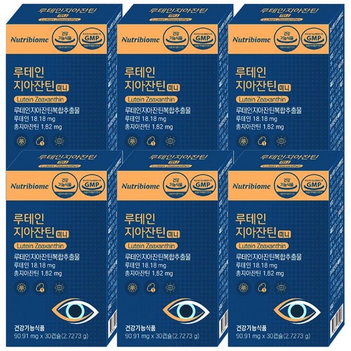 뉴트리바이옴 루테인 지아잔틴 미니 눈건강 영양제