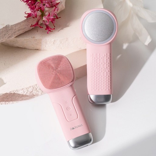 다루마 냉온 실리콘 진동클렌저 세안 전동 브러쉬 얼굴클렌징 피부 얼굴 마사지