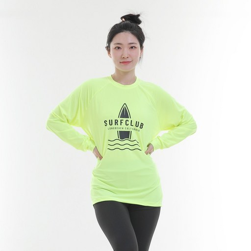 일루소 서프클럽 오버핏 긴팔 여성용 래쉬가드