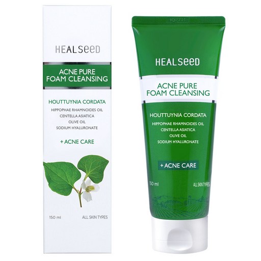 약모밀 힐시드 아크네 퓨어 폼 클렌징 150ml 본사 발송