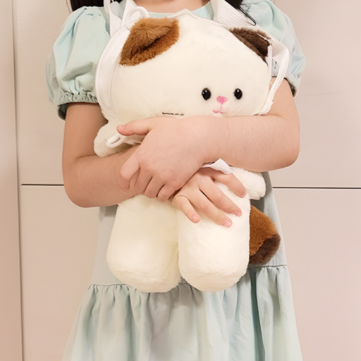기분좋은날 귀여운 고양이 크로스백 백팩