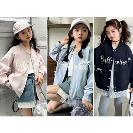 하와즈 봄신상 프론트 자수 데일리 항공점퍼