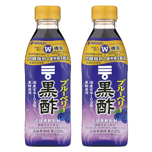 미쯔칸 블루베리 일본 흑초 500ml x 2개