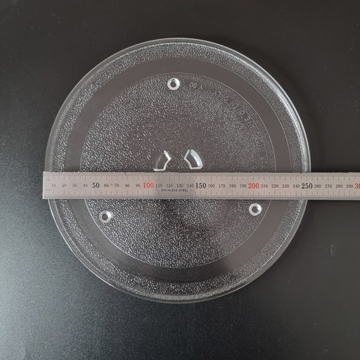 전자레인지유리판 회전유리접시 전자렌지판 삼성 호환 전자렌지유리판 25.5cm