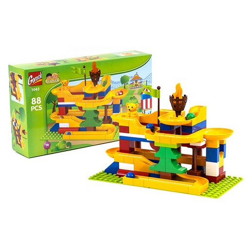 블록피아 키드두 블록 마블런 익스프레스 레고 듀플로 호환 유아 블럭, 1개