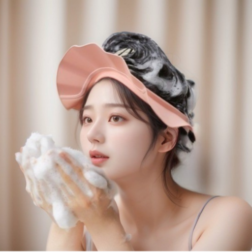 바잇마이 완벽 차단 얼굴 밀착 성인용 샴푸캡