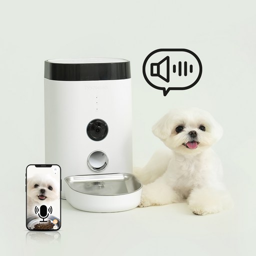 펫쭈 강아지 고양이 자동급식기 F10 스마트 반려동물 펫