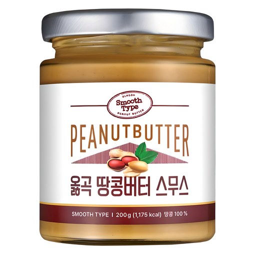 옳곡 국내산 땅콩버터 스무스