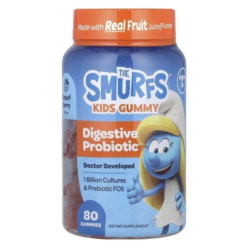 스머프 어린이 다이제스티브 프로바이오틱 Smurf 베리 맛 구미