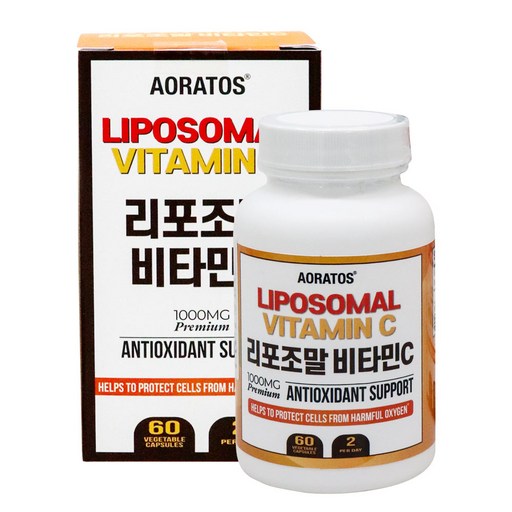 Aoratos 리포조말 비타민C 미국산 완제품 직수입