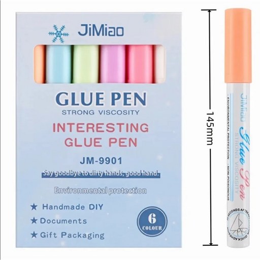 JIMIAO 글루펜 세트 6색