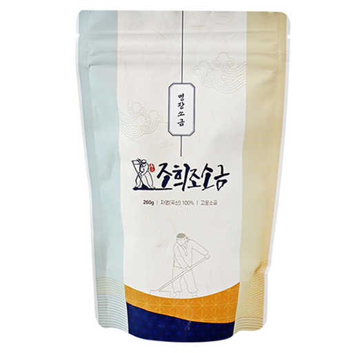 조희조명장 저염 천연 미네랄 자염 아기 소금