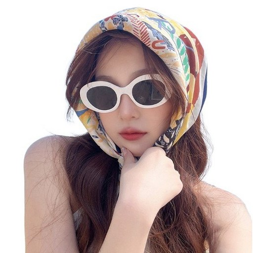 보우앤애로우 프렌치시크 데일리 쉬폰 쁘띠스카프
