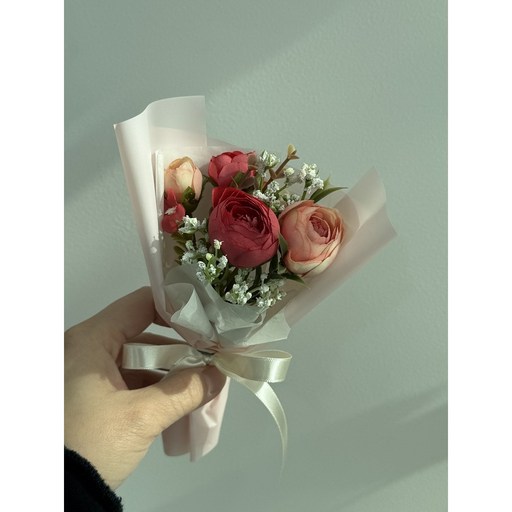 아티제이 납골당 성묘 미니 조화 꽃다발