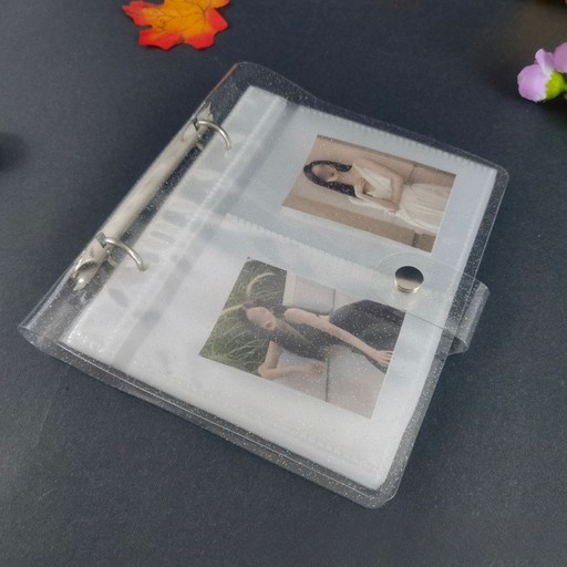 프리파워 투명 사진앨범3x5 4x6 미니 폴라로이드 앨범 바인더 DIY 앨범 선물 사진 컬렉션